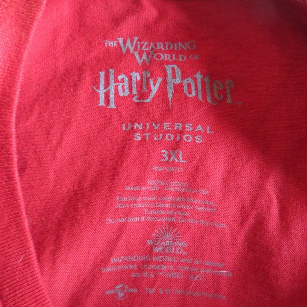 Wizarding World Harry Potter -9 3/4 Hogwarts Express - Red T-Shirt - 3XL - NWT - Picture 7 of 8